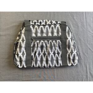 thirty-one All In Tote Duffel Bag Weekender Travel Overnight Weekender Gym Gray